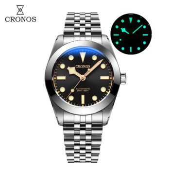 Cronos 39mm NH35 Snowflake Automatic Men Watch L6025